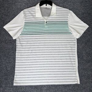 Calvin Klein Shirt Mens XL Green Golf Polo Short Sleeve Cotton Extra Large Adult